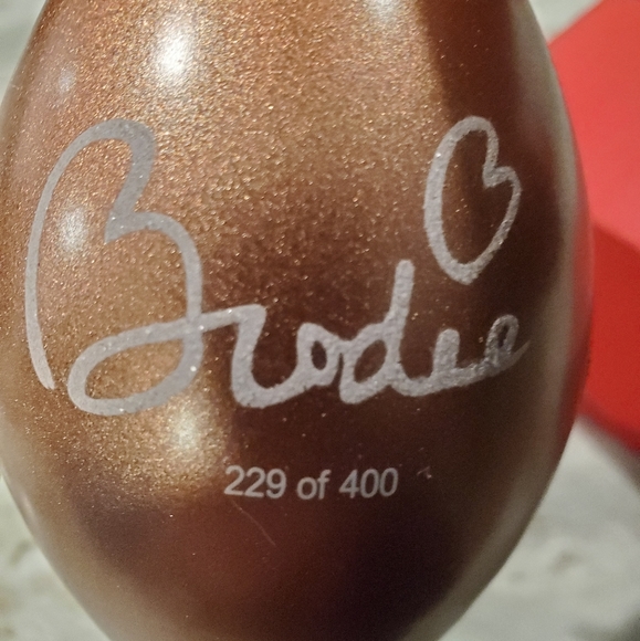 Carol Brodie Blown Glass Hamsa Ornament - Picture 3 of 3